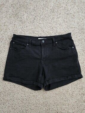 Levi's Mid Length Black Shorts